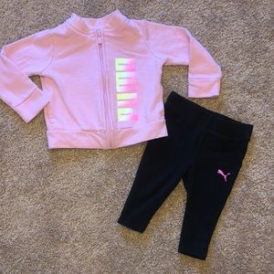 12-month baby girl Puma athletic wear